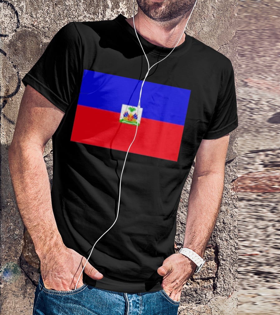 Haitian Flag Day Celebration With National Colors T-Shirt