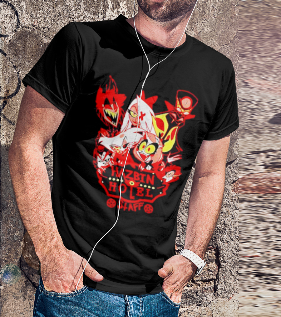 Hazbin Hotel Staff Characters Compilation T-Shirt