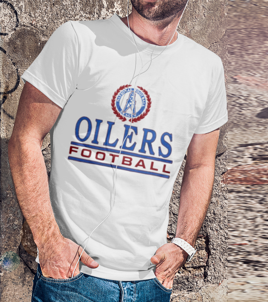 Oilers Football National League Crest T-Shirt