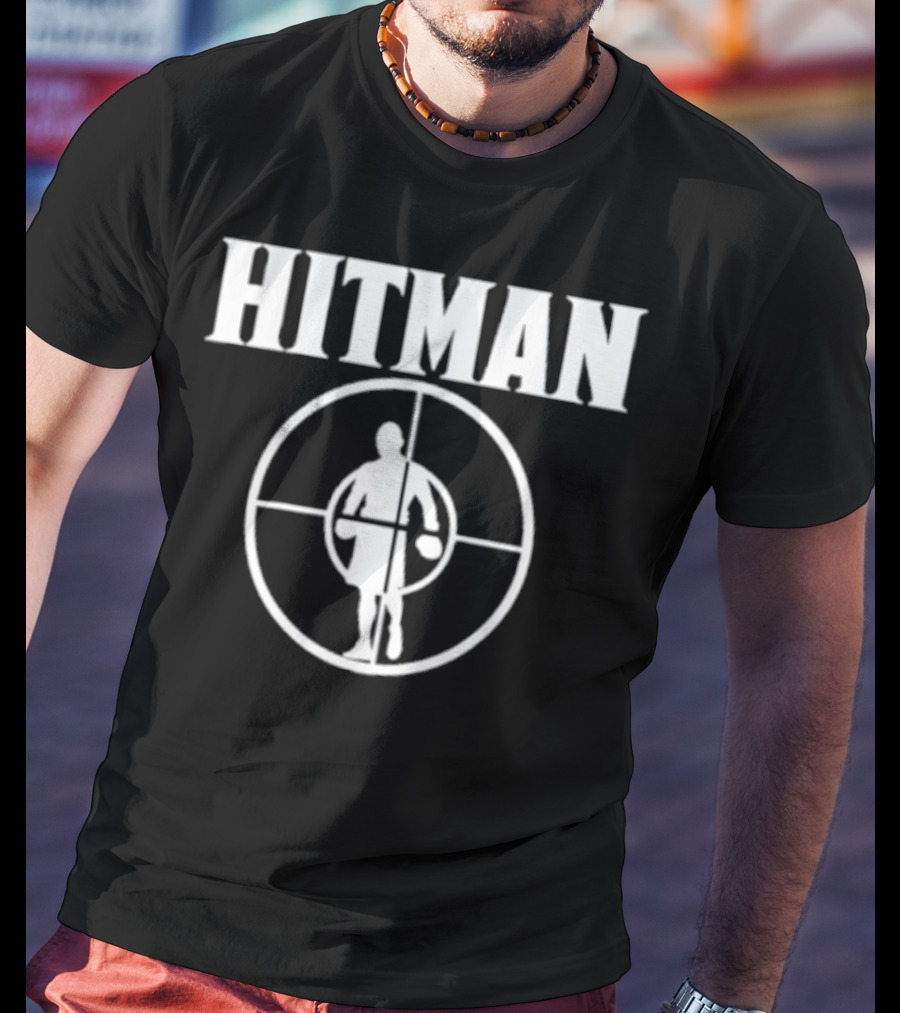Hitman Slim Albaher Basketball T-Shirt