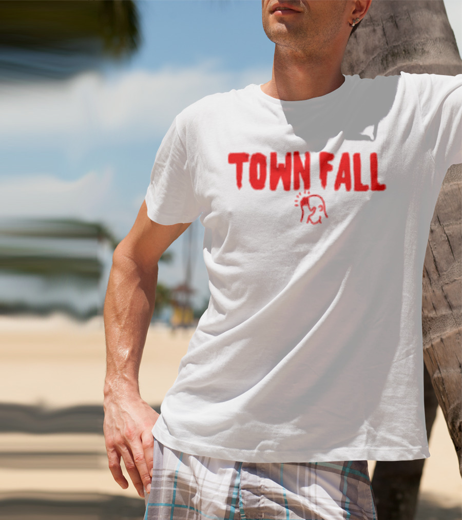 TOWN FALL TownFall Sketch Face T-Shirt