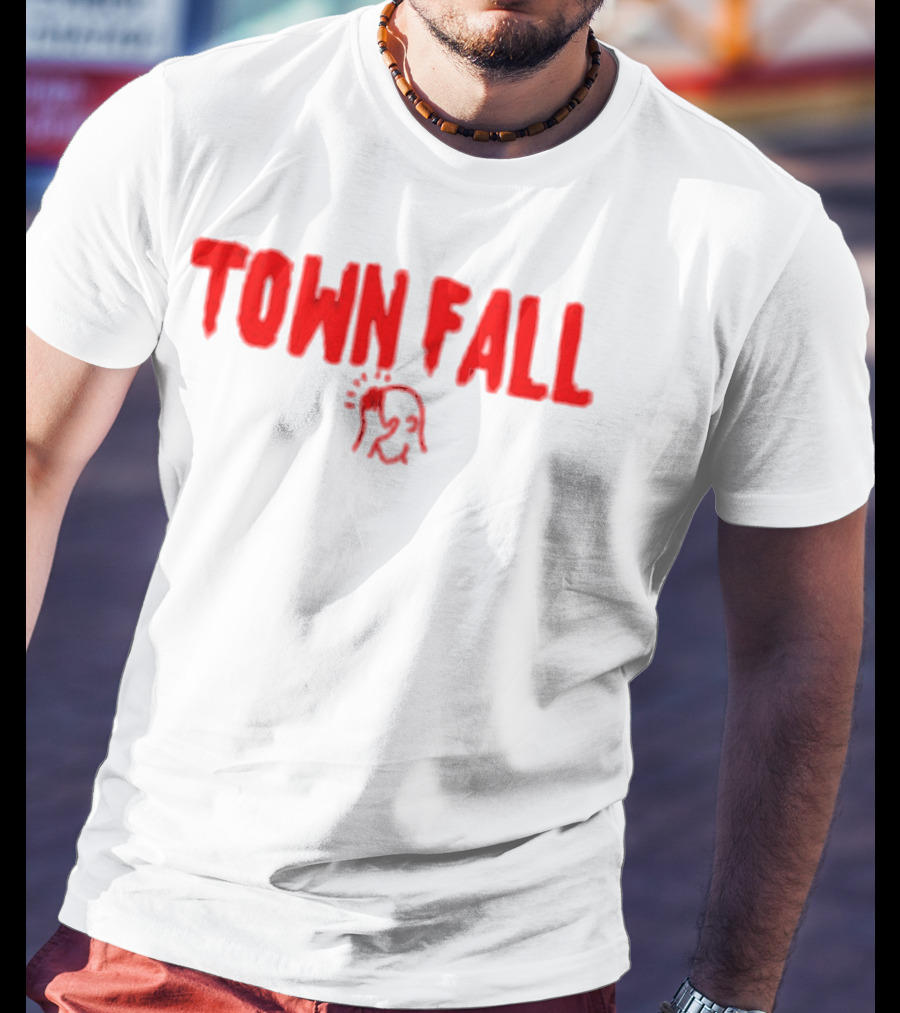 TOWN FALL TownFall Sketch Face T-Shirt