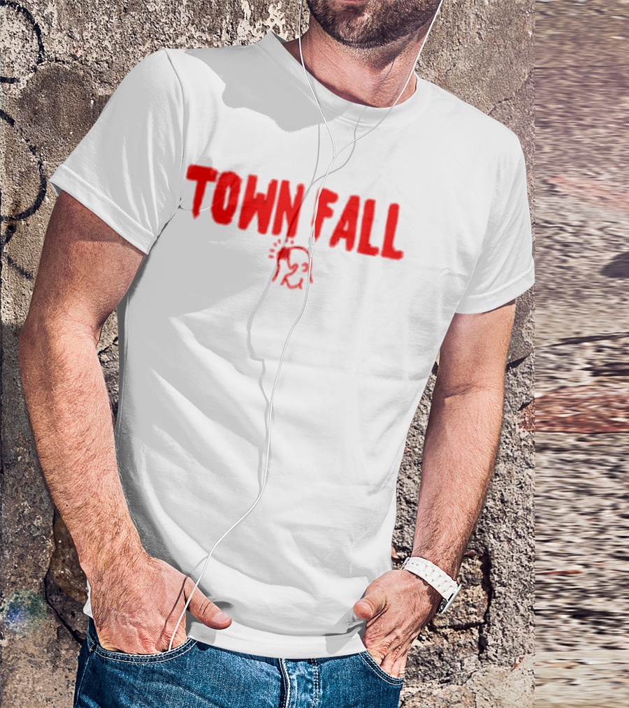 TOWN FALL TownFall Sketch Face T-Shirt