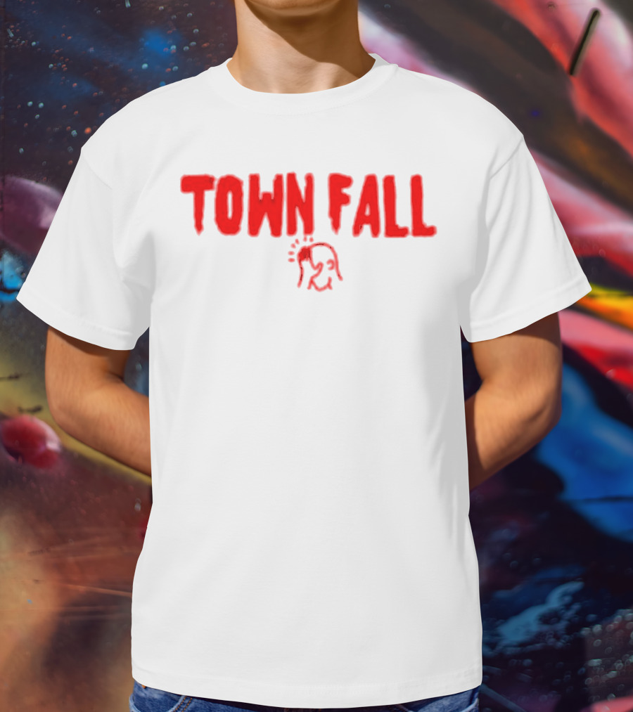 TOWN FALL TownFall Sketch Face T-Shirt