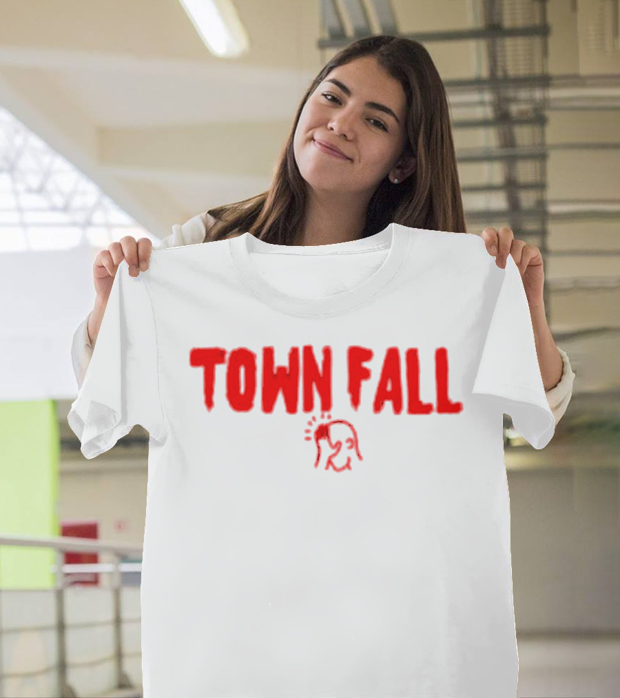 TOWN FALL TownFall Sketch Face T-Shirt