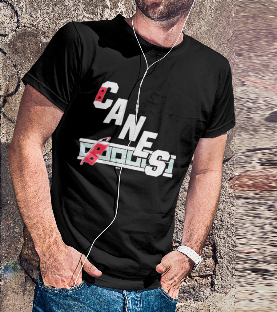 CANES Hurricanes Ice Hockey Sports Team T-Shirt