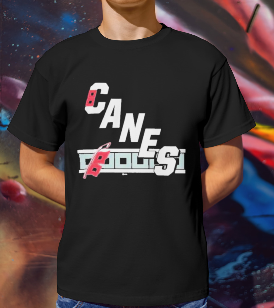 CANES Hurricanes Ice Hockey Sports Team T-Shirt