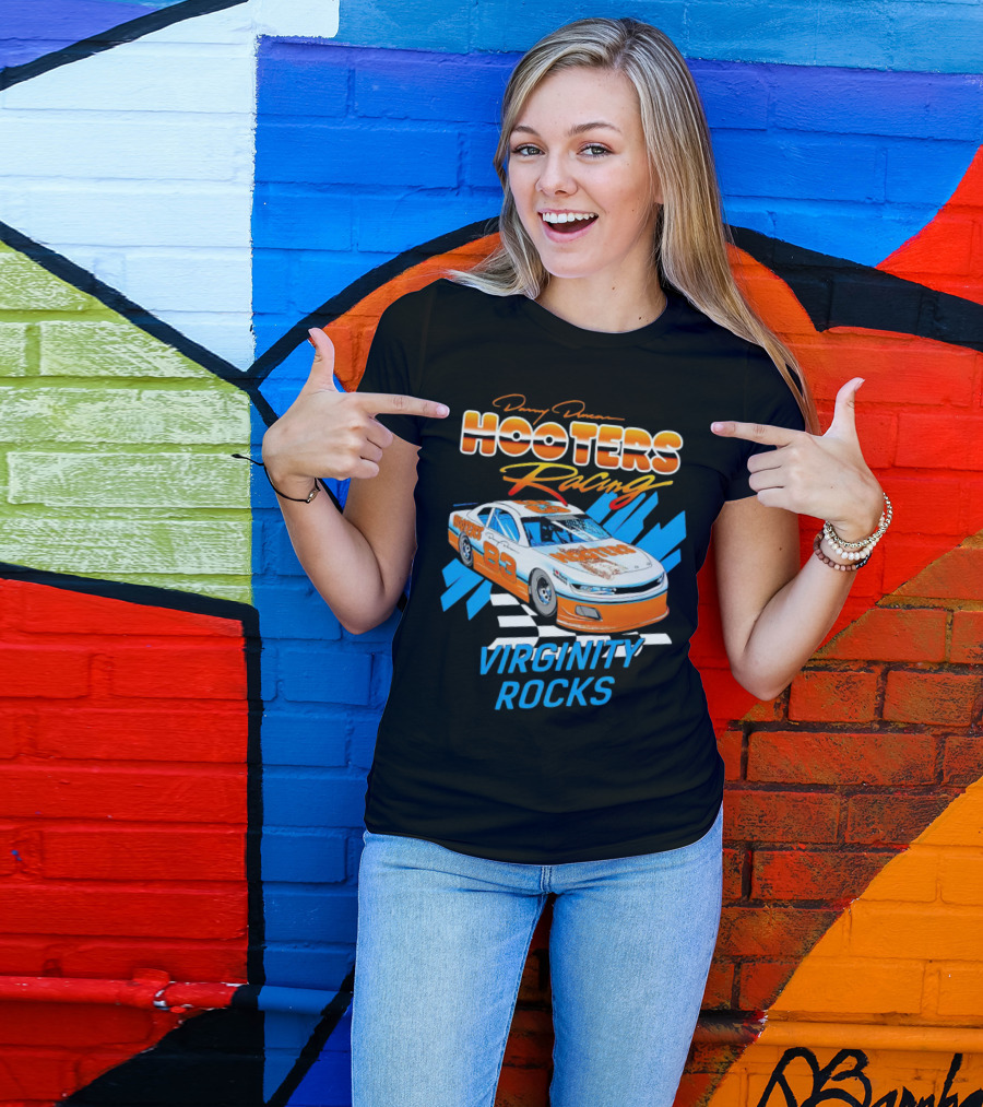 Danny Duncan Hooters Racing 83 Car Virginity Rocks T-Shirt