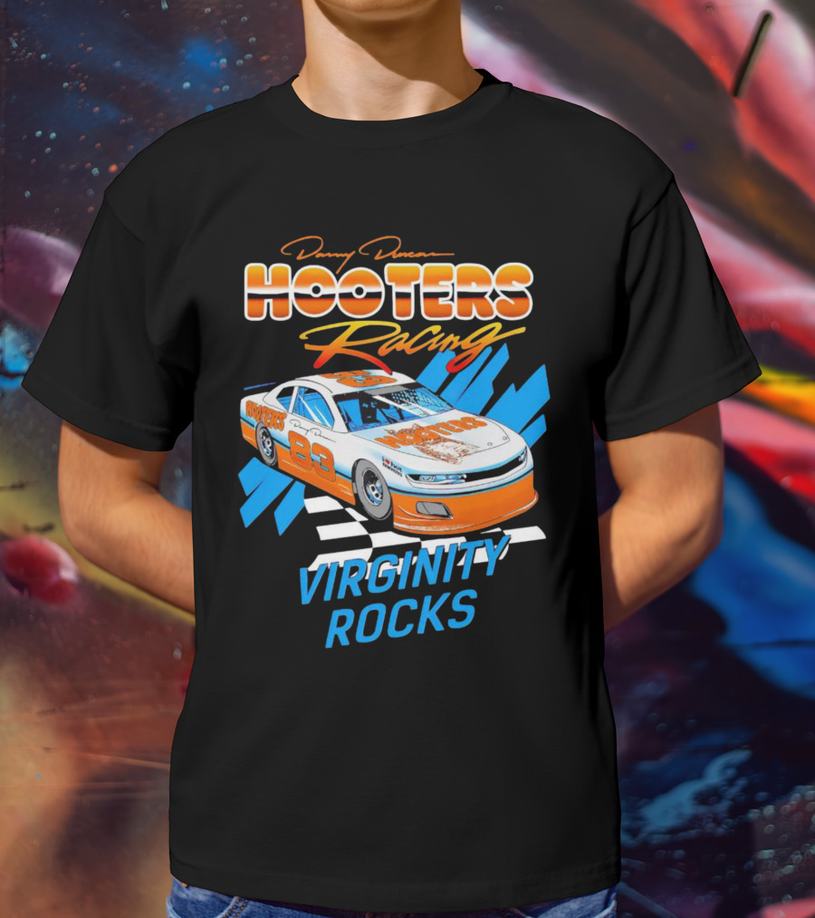 Danny Duncan Hooters Racing 83 Car Virginity Rocks T-Shirt