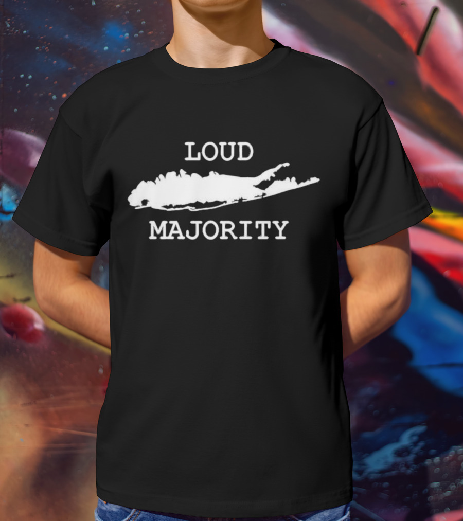 Scott Presler Loud Majority Long Island T-Shirt