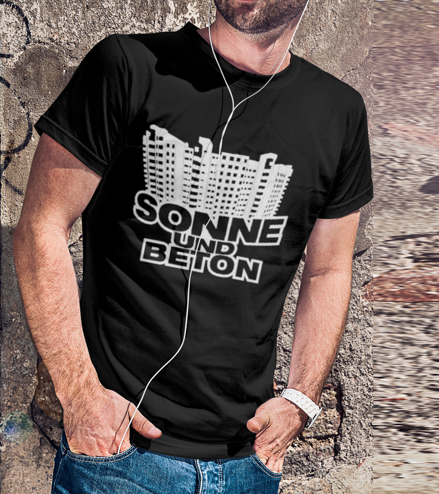SONNE UND BETON Urban Concrete Architecture T-Shirt