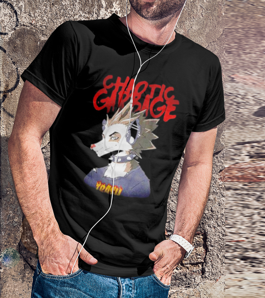 Chaotic Garbage Trash Punk Possum T-Shirt