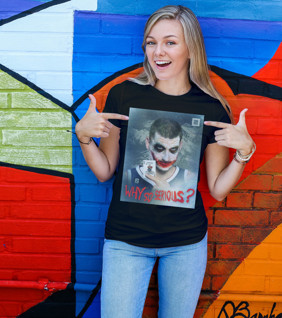 Complex Sports Why So Serious Nikola Jokic Joker Card T-Shirt