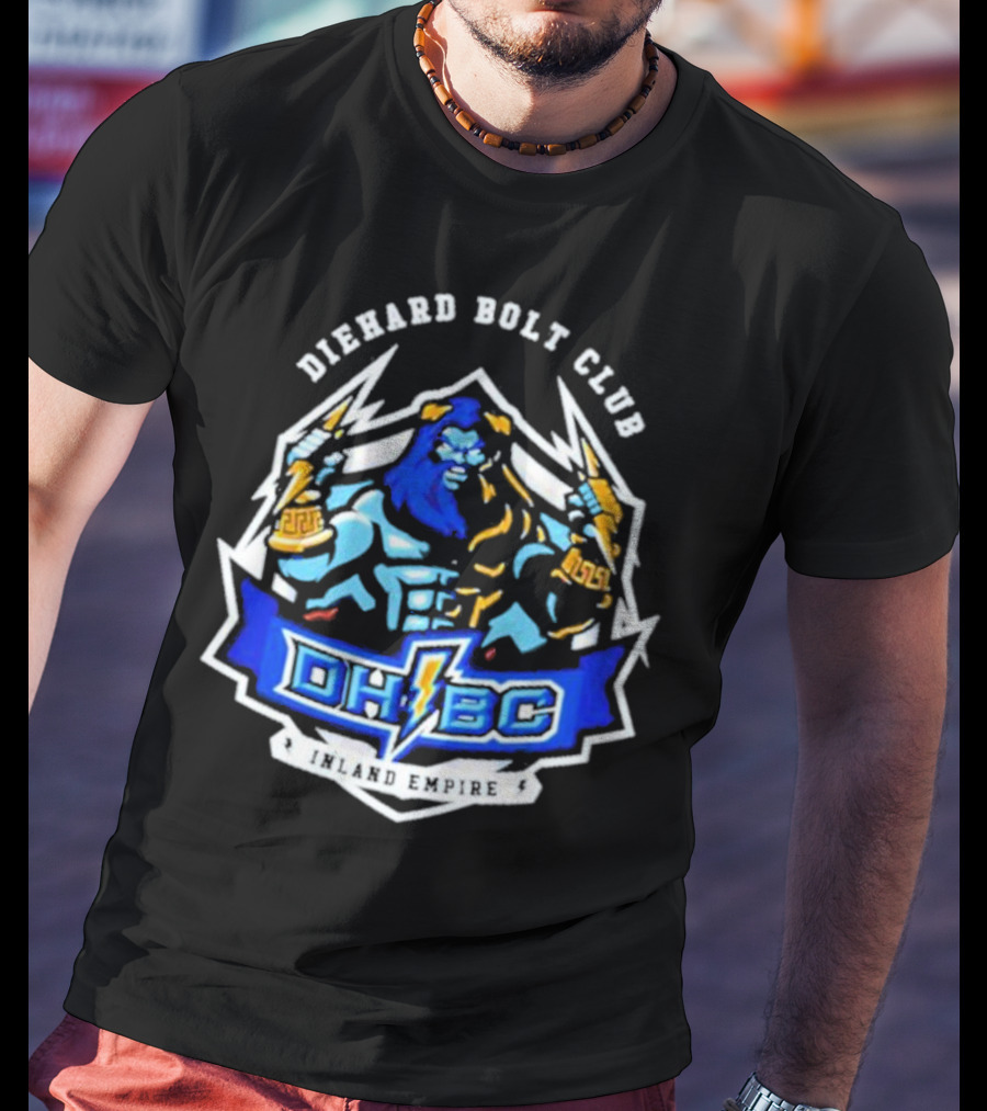 Diehard Bolt Club DHBC Inland Empire T-Shirt