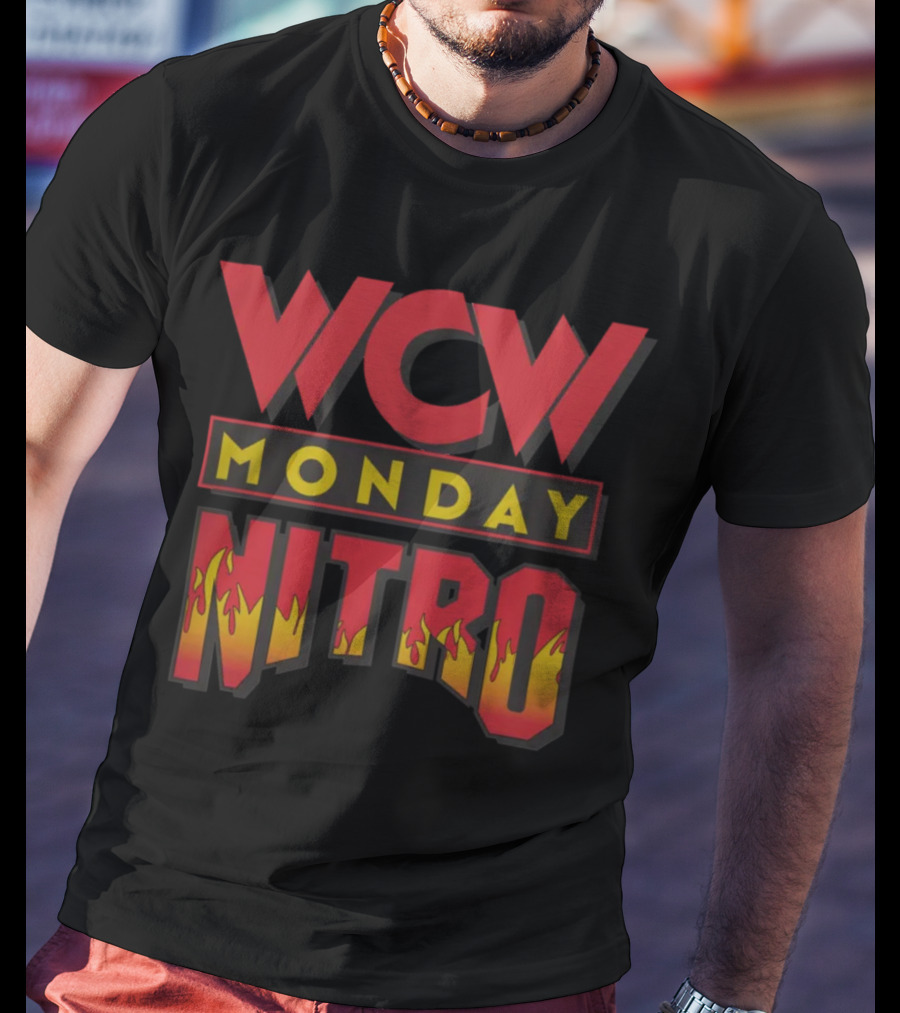 WCW Monday Nitro Iconic Event Homage T-Shirt