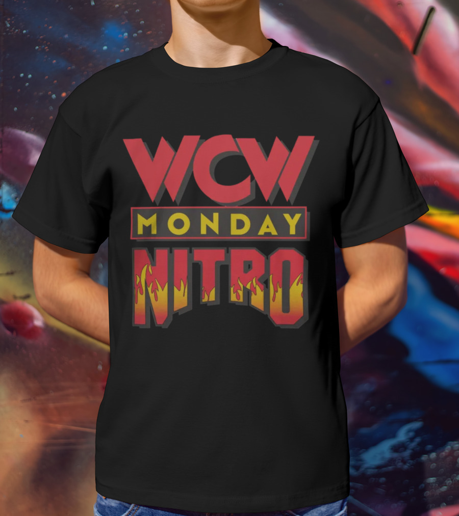 WCW Monday Nitro Iconic Event Homage T-Shirt