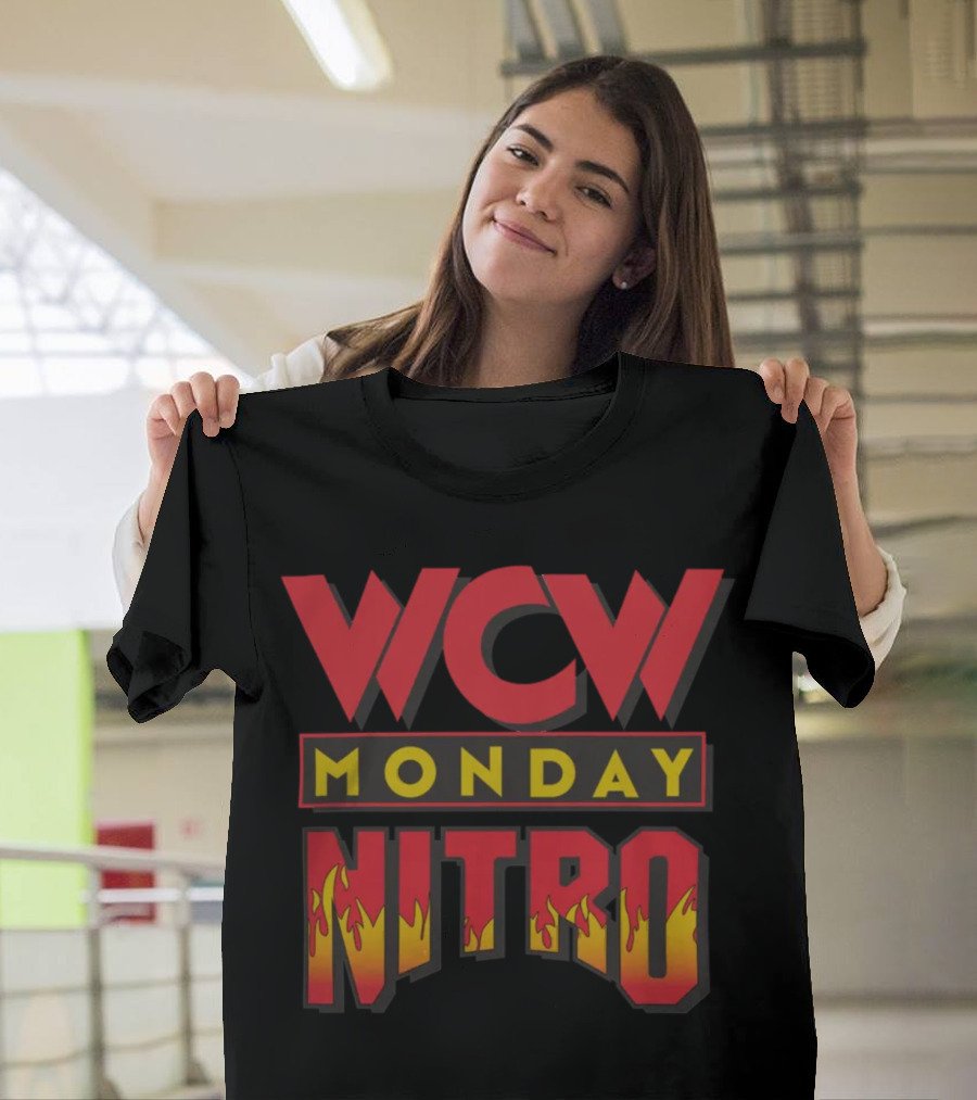 WCW Monday Nitro Iconic Event Homage T-Shirt