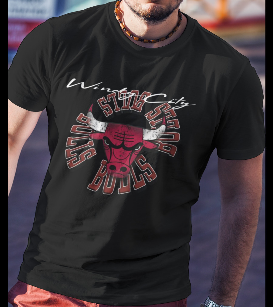 Windy City Bulls Logo House Of Highlights Shop Kot4Q Collaboration T-Shirt