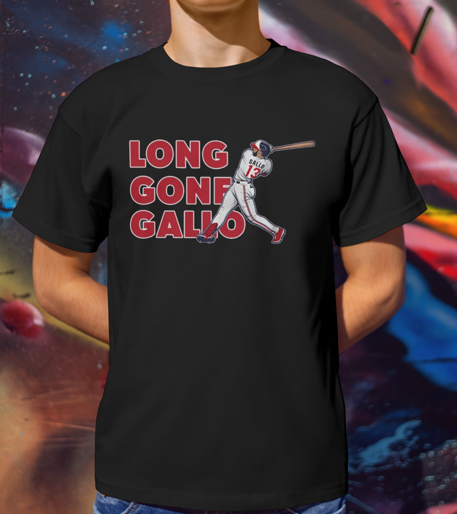 Long Gone Gallo Minnesota Baseball Player Number 13 T-Shirt