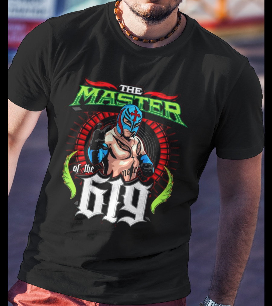 The Master Of The 619 Rey Mysterio Iconic Wrestling T-Shirt