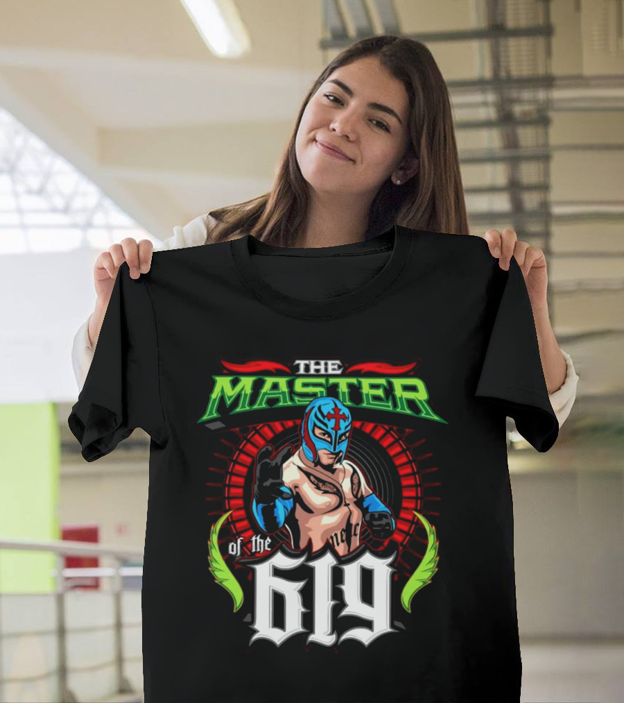 The Master Of The 619 Rey Mysterio Iconic Wrestling T-Shirt