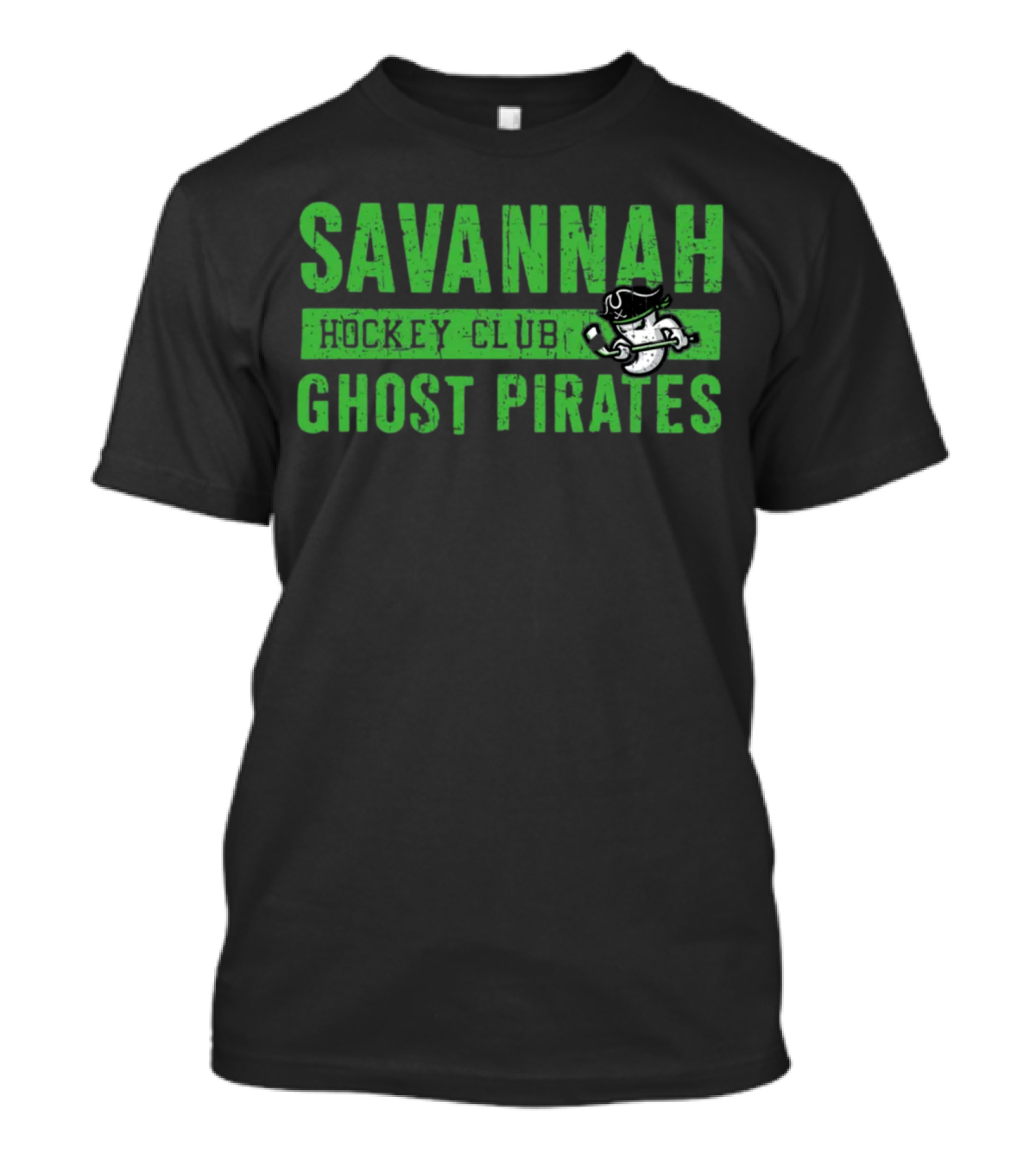 Savannah Ghost Pirates Hockey Club Ghostly Pirate T-Shirt