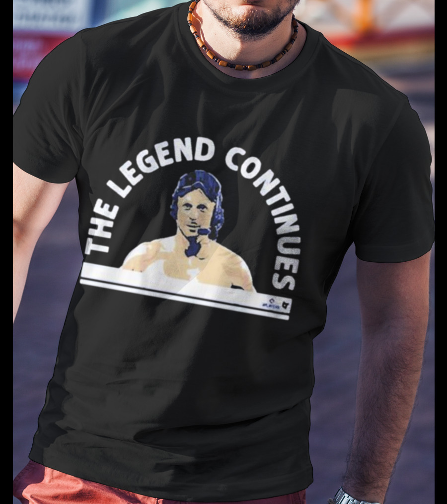 The Legend Continues 70s Action Hero T-Shirt