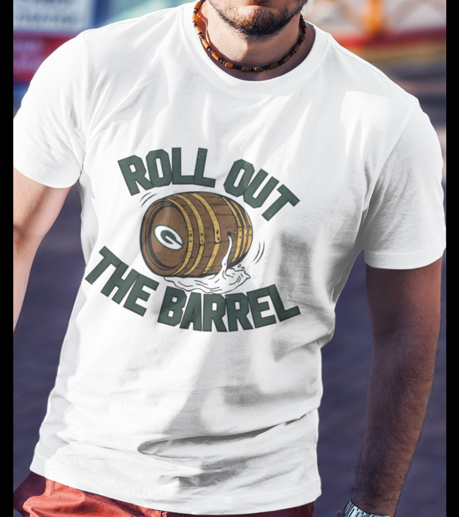 Packers Pro Shop Roll Out The Barrel Packers T-Shirt