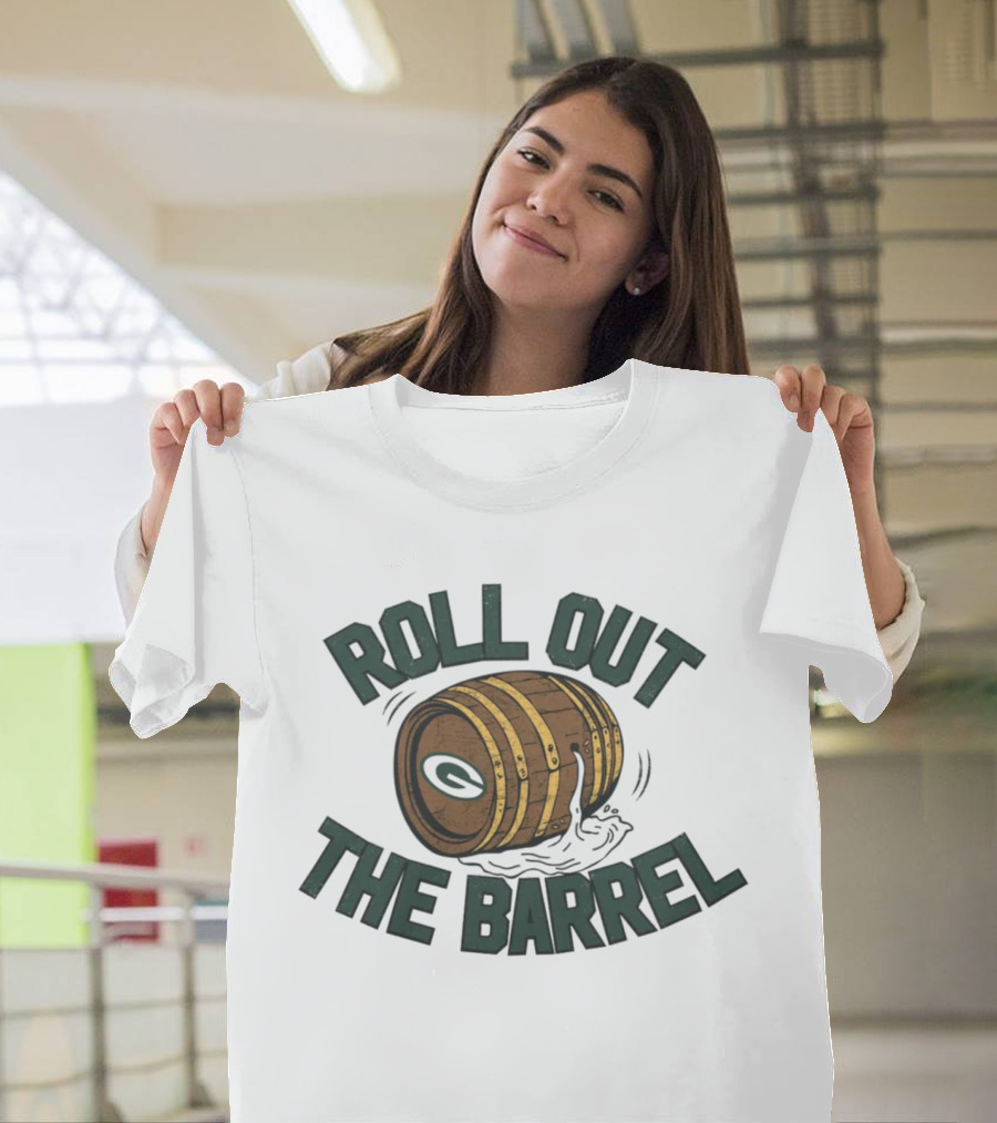 Packers Pro Shop Roll Out The Barrel Packers T-Shirt