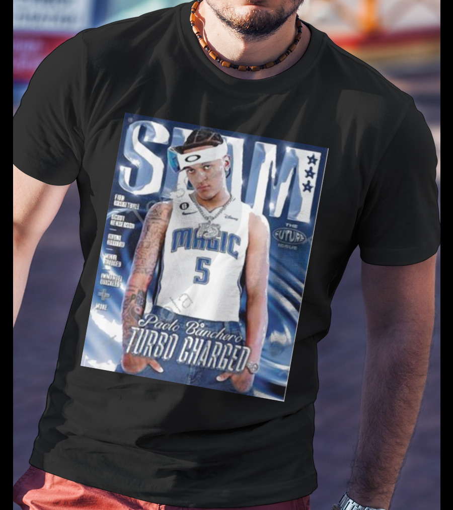 Slam Paolo Banchero Magic Turbo Charged The Future Issue T-Shirt