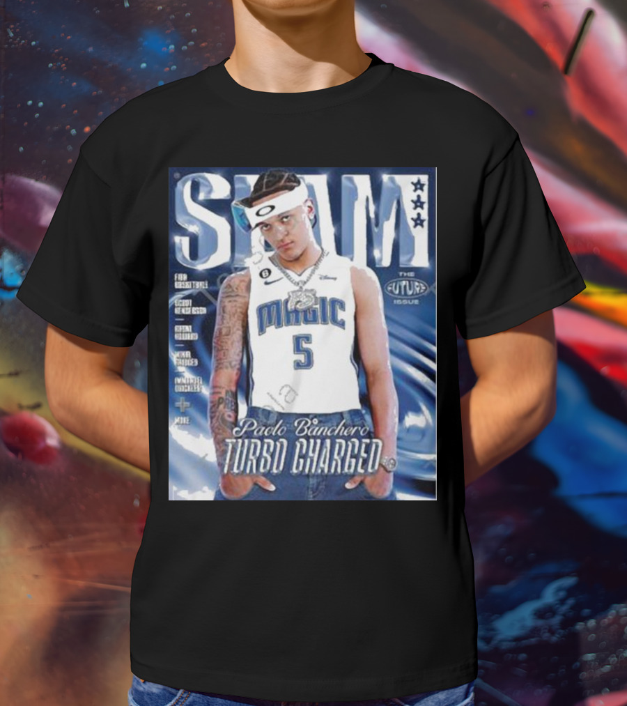 Slam Paolo Banchero Magic Turbo Charged The Future Issue T-Shirt