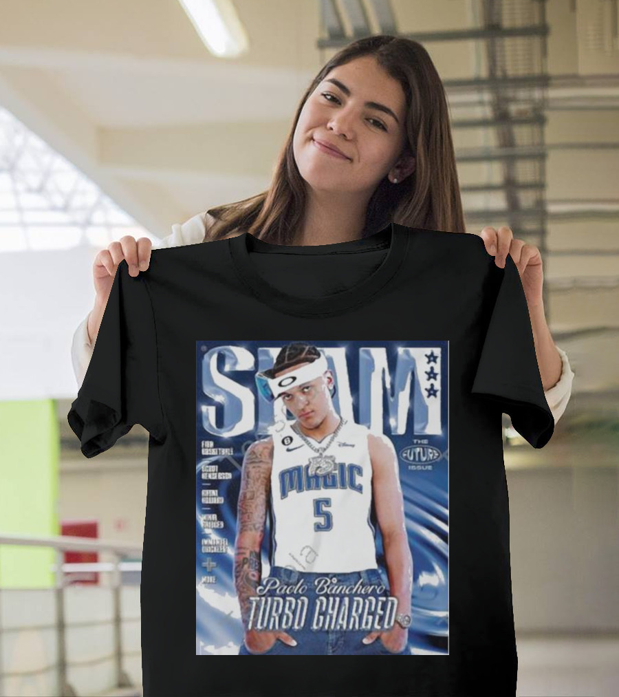 Slam Paolo Banchero Magic Turbo Charged The Future Issue T-Shirt