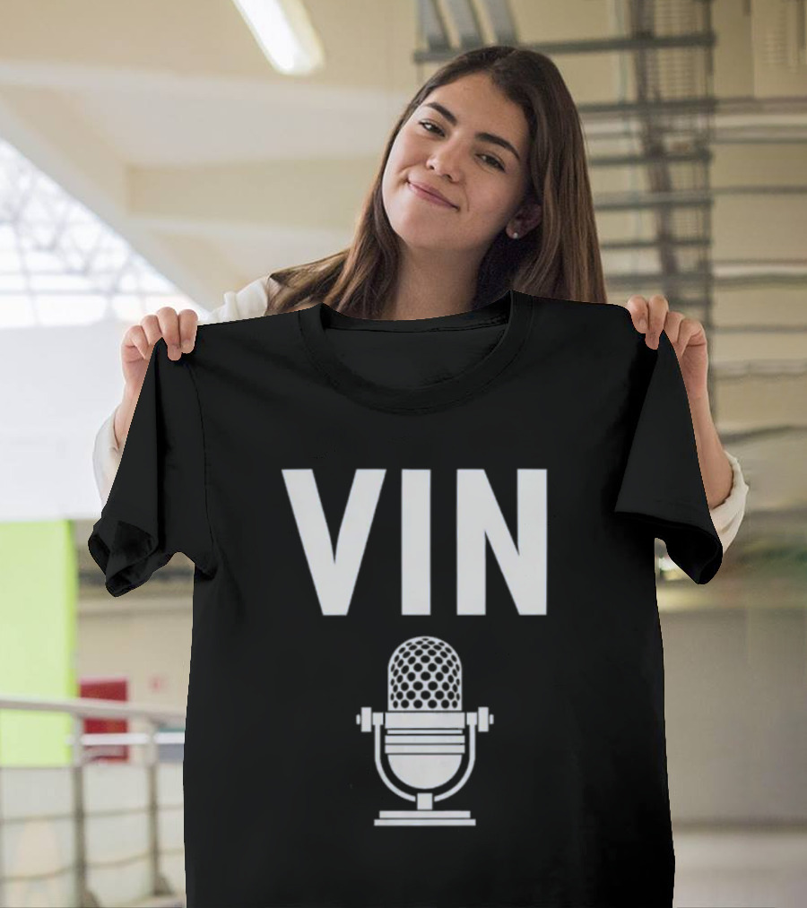 Vin Scully Microphone Dodgers Schedule Vintage T-Shirt