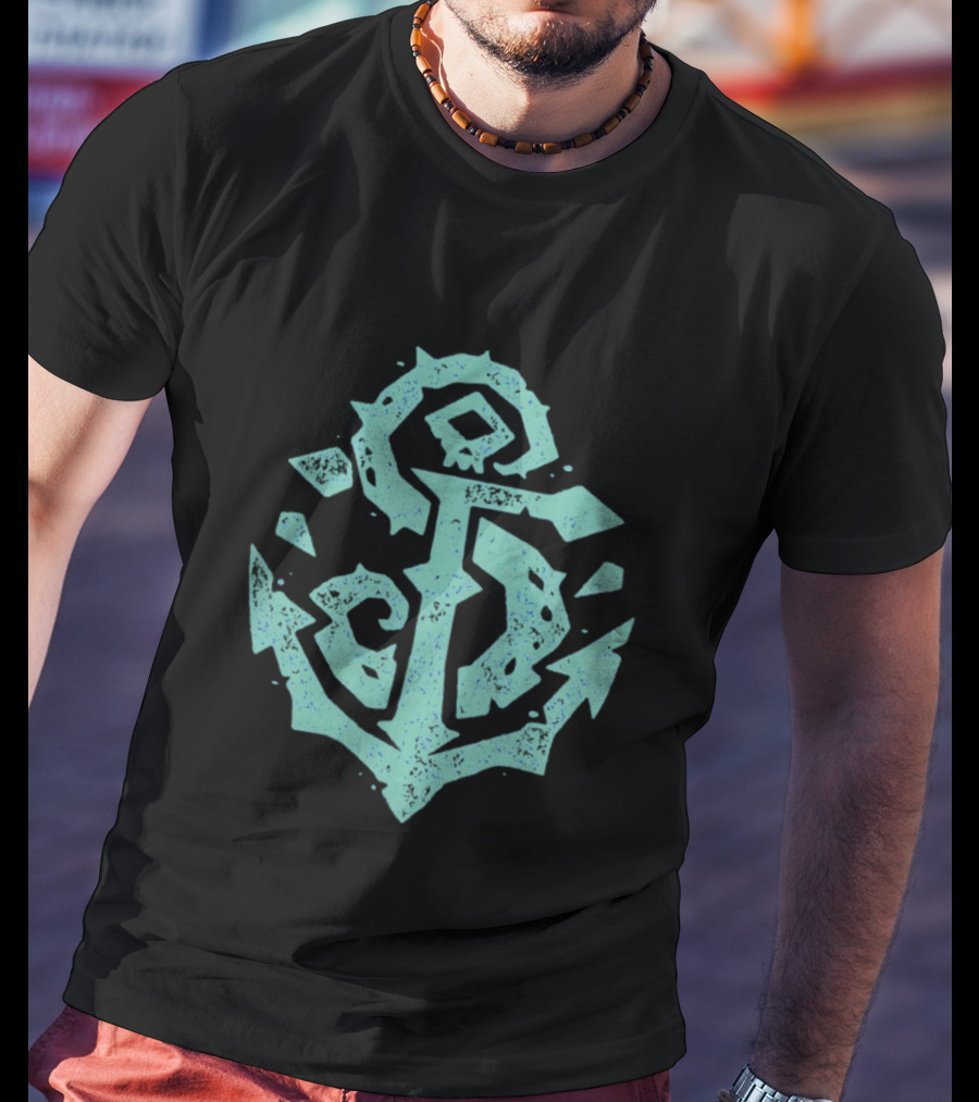 Sea Of Thieves Seafarer Anchor Fangamer Merch T-Shirt