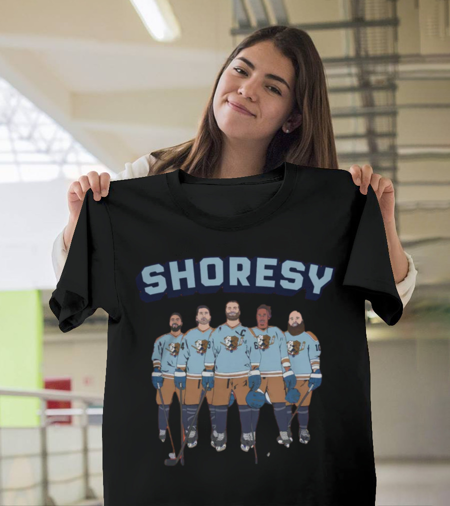 Shoresy Letterkenny Merch Team Cobalt Hockey Players T-Shirt