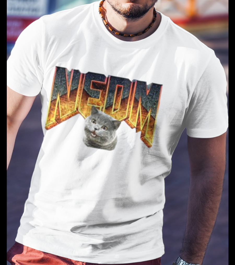 NEDM Not Even Doom Music Cat Meme T-Shirt