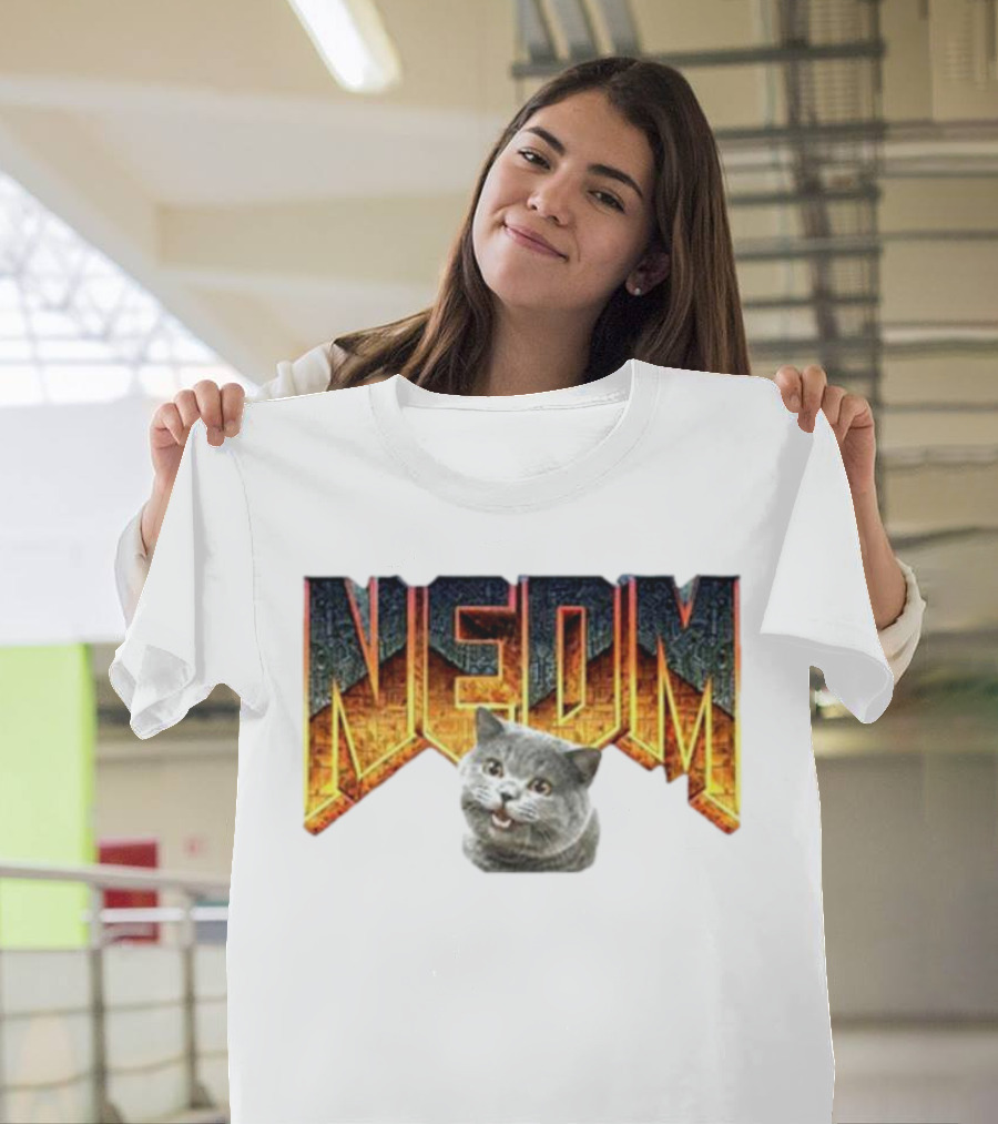 NEDM Not Even Doom Music Cat Meme T-Shirt