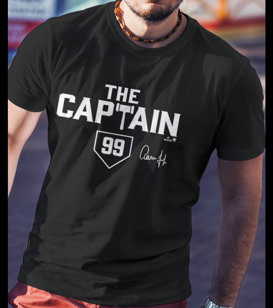 The Captain 99 Aaron Judge Signature Players T-Shirt