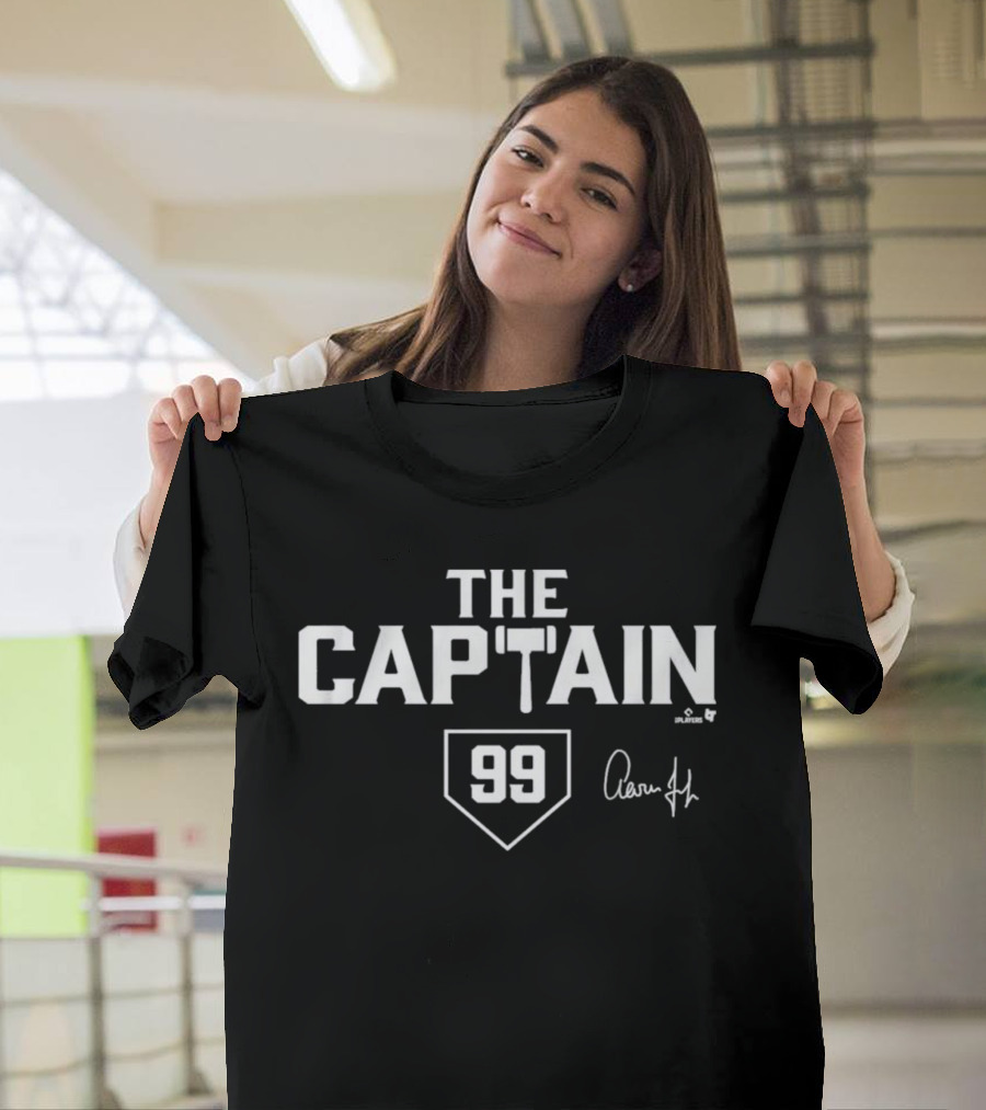 The Captain 99 Aaron Judge Signature Players T-Shirt