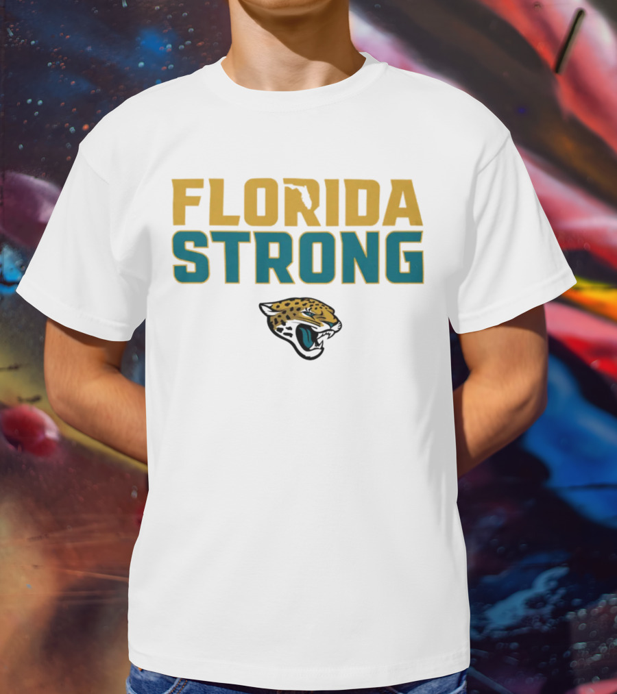 Florida Strong Jacksonville Jaguars Iconic T-Shirt