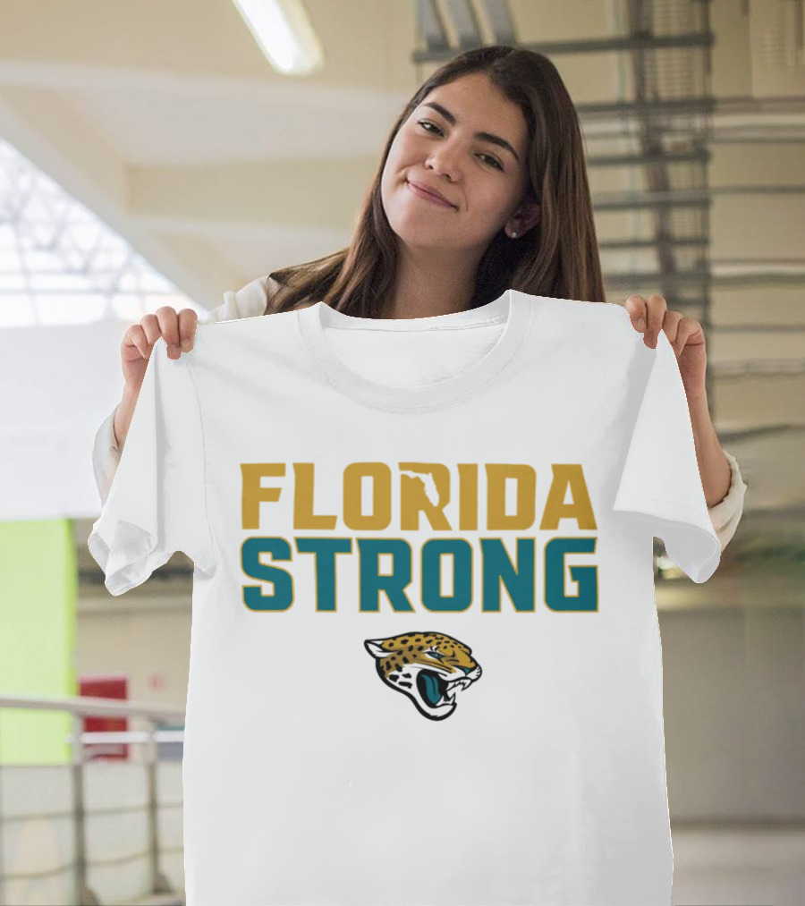 Florida Strong Jacksonville Jaguars Iconic T-Shirt