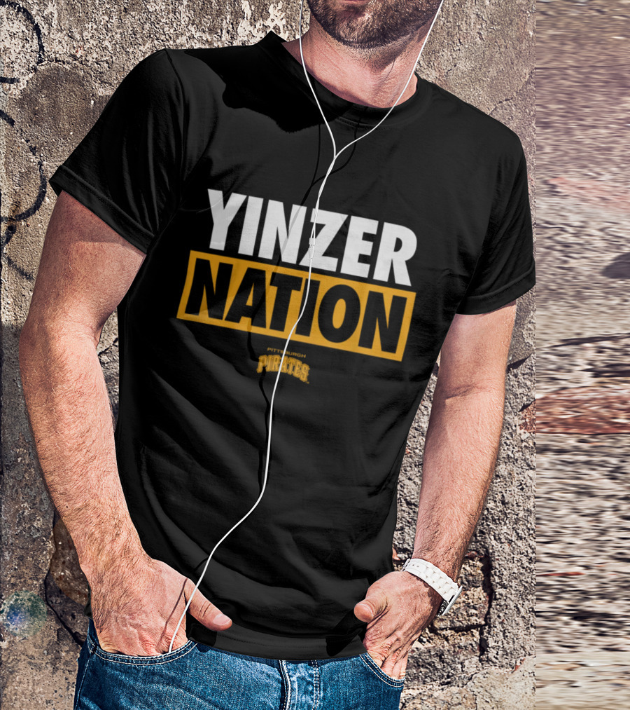 Yinzer Nation Pittsburgh Pirates T-Shirt