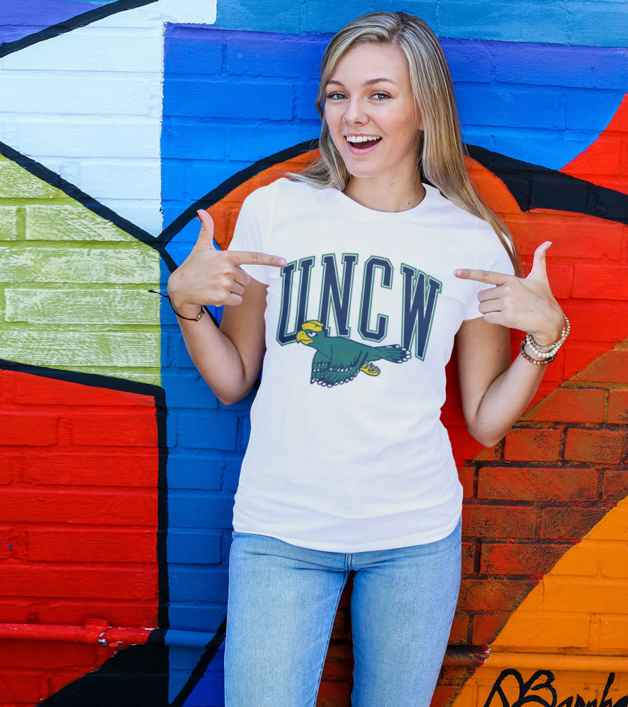 UNCW Flying Seahawk Logo College Spirit T-Shirt