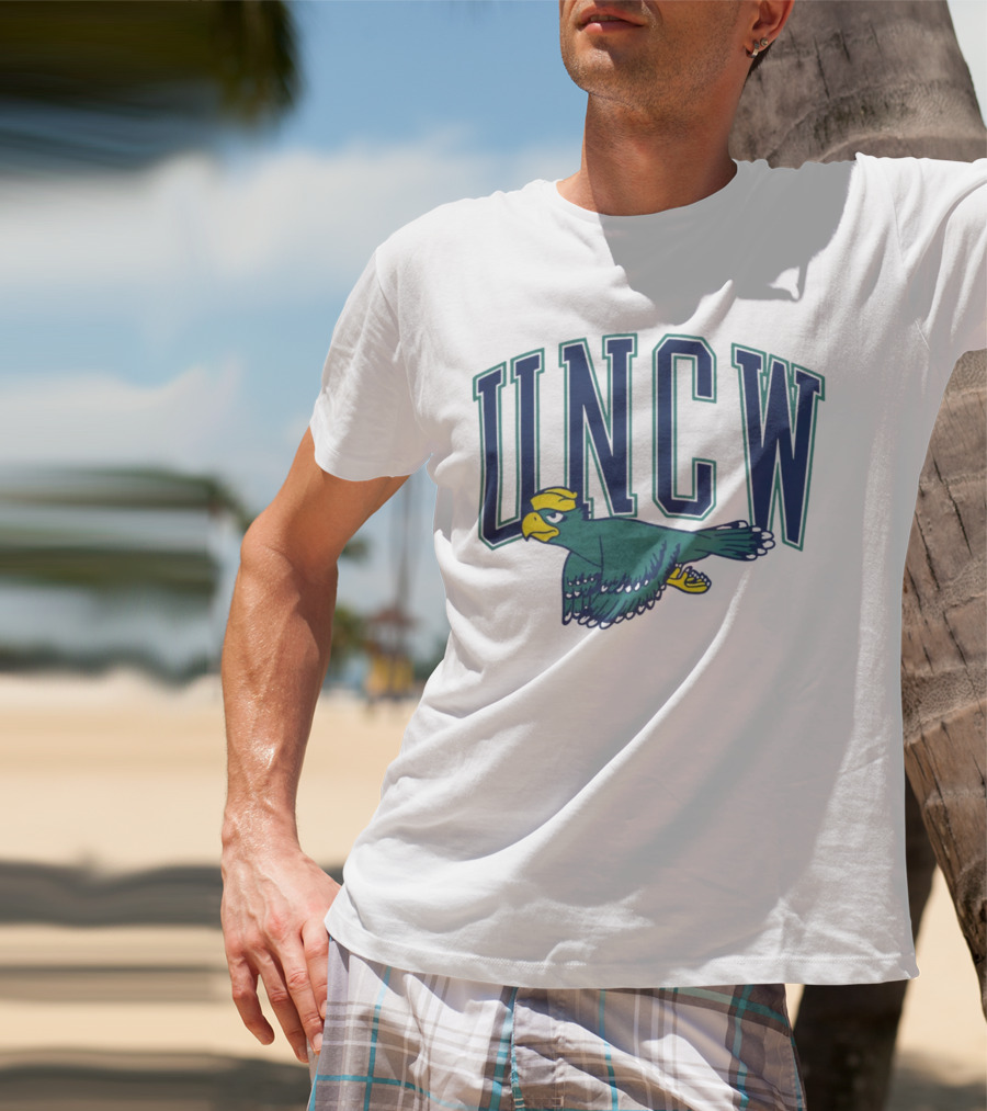 UNCW Flying Seahawk Logo College Spirit T-Shirt