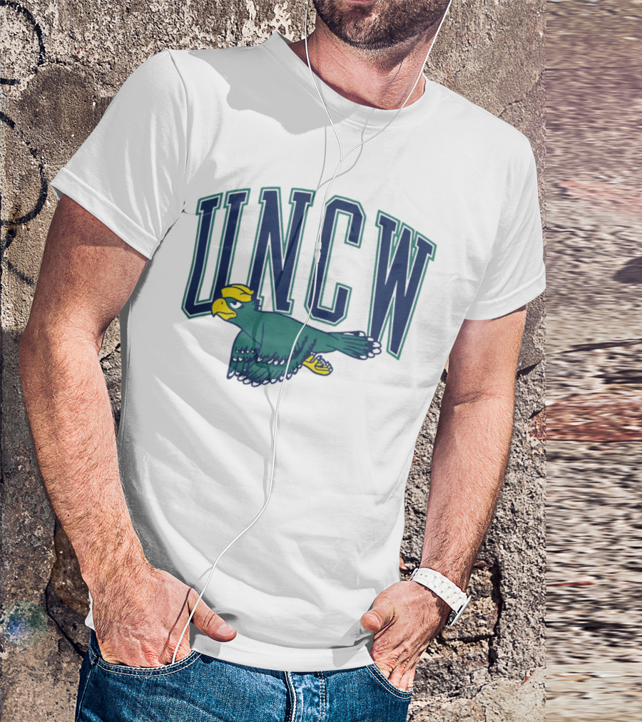 UNCW Flying Seahawk Logo College Spirit T-Shirt