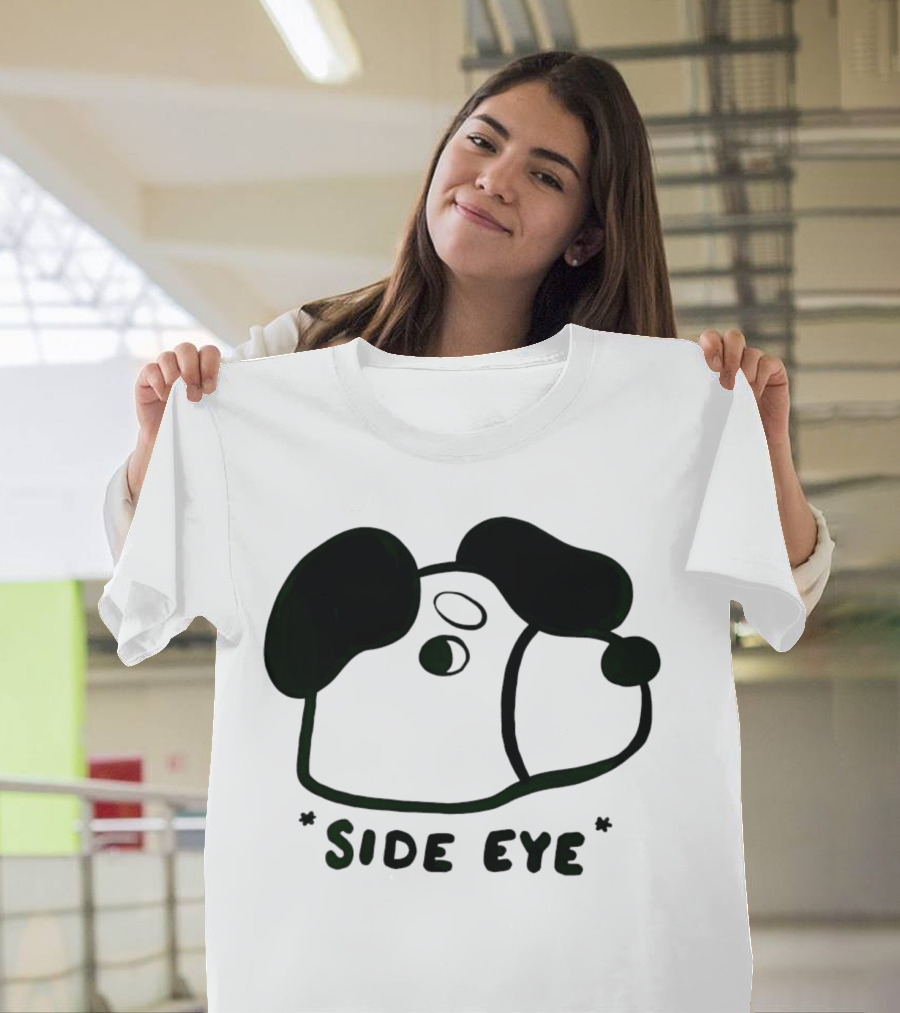 Chocolett Dog With Side Eye Expression T-Shirt