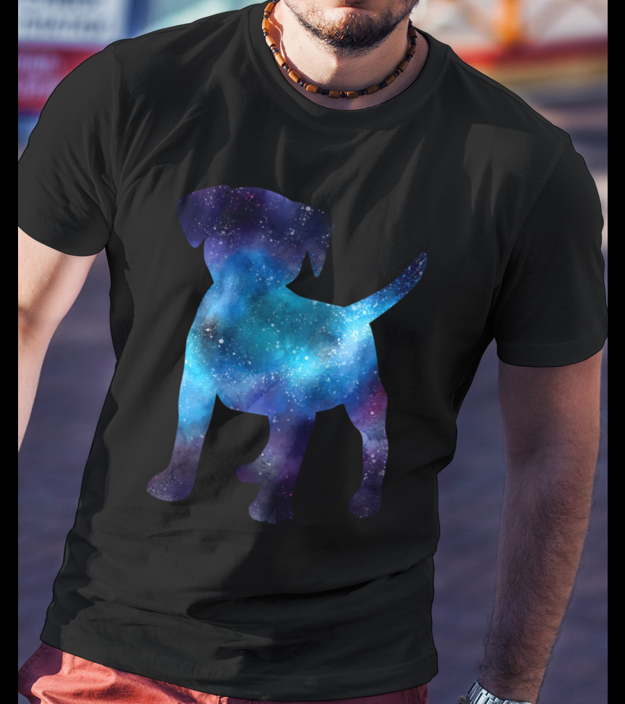 Galaxy Dog Space Puppy T-Shirt