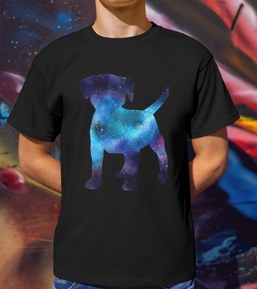 Galaxy Dog Space Puppy T-Shirt