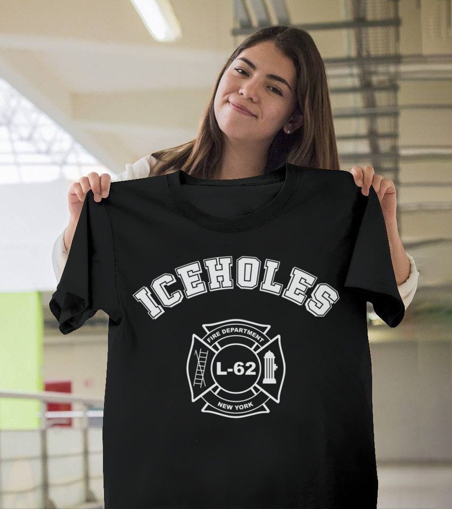 Iceholes New York Fire Department L-62 T-Shirt