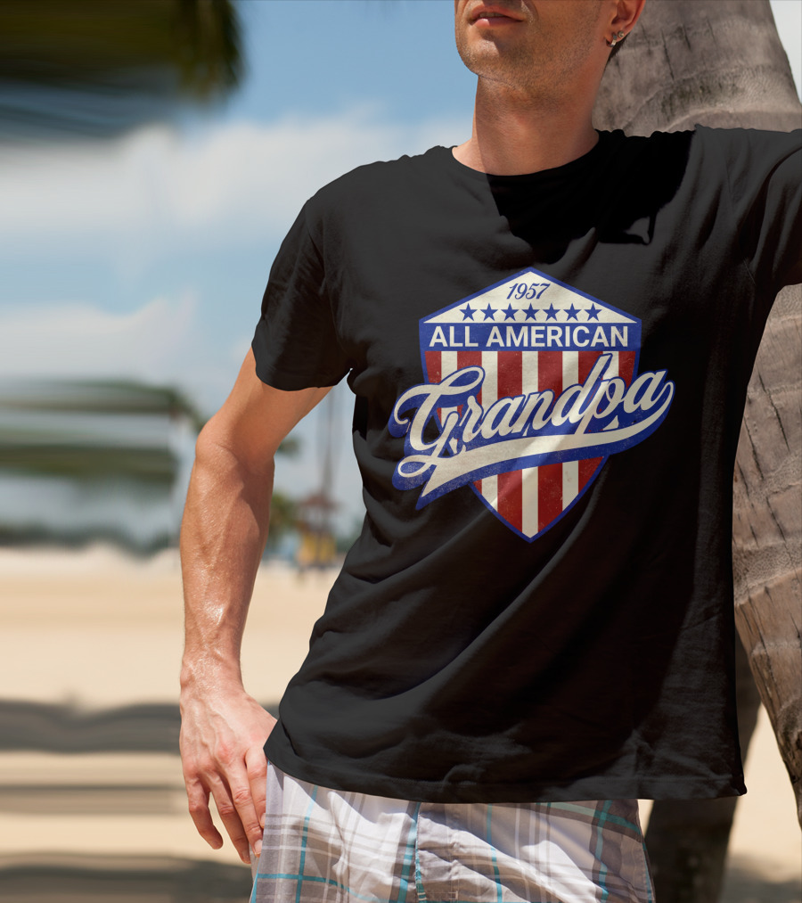 1957 All American Grandpa T-Shirt